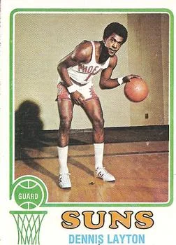 1973-74 Topps Dennis Layton #81 card image