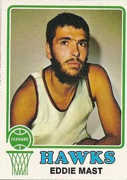 1973-74 Topps Eddie Mast #28 card image