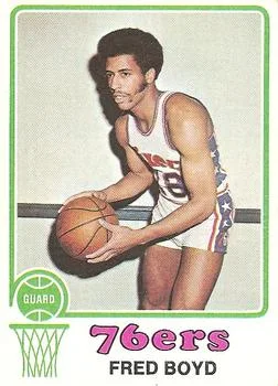 1973-74 Topps Fred Boyd #91 card image