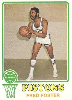 1973-74 Topps Fred Foster #56 card image