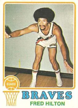 1973-74 Topps Fred Hilton #36 card image