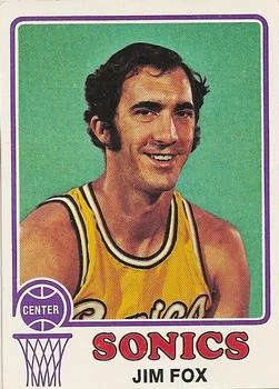 1973-74 Topps Jim Fox #24 card image