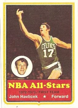 1973-74 Topps John Havlicek #20 card image