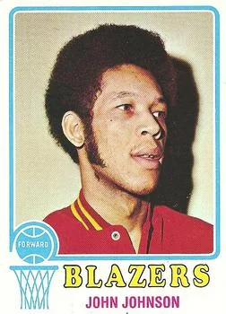 1973-74 Topps John Johnson #47 card image