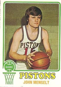 1973-74 Topps John Mengelt #3 card image