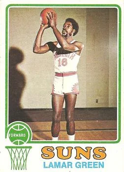 1973-74 Topps Lamar Green #9 card image