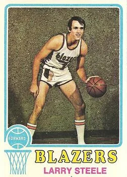 1973-74 Topps Larry Steele #69 card image