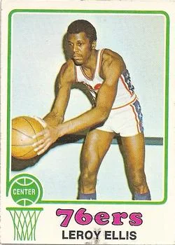1973-74 Topps Leroy Ellis #34 card image