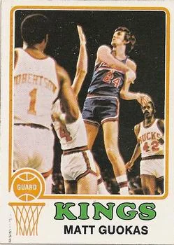 1973-74 Topps Matt Guokas #18 card image