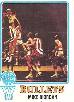 1973-74 Topps Mike Riordan #35 card image
