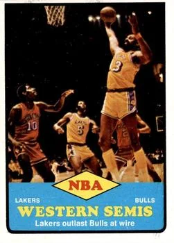 1973-74 Topps NBA Western Semis #64 card image