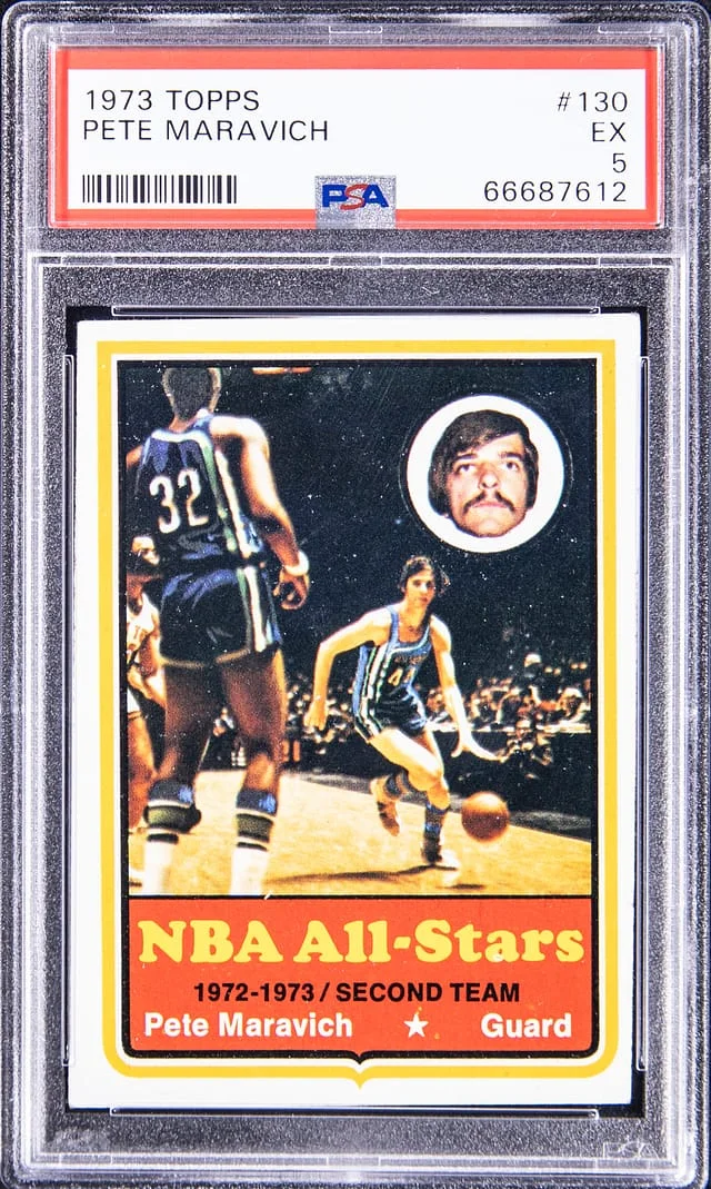 1973-74 Topps Pete Maravich #130 card image