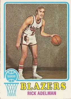 1973-74 Topps Rick Adelman #27 card image