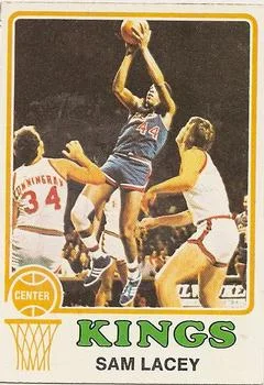 1973-74 Topps Sam Lacey #85 card image