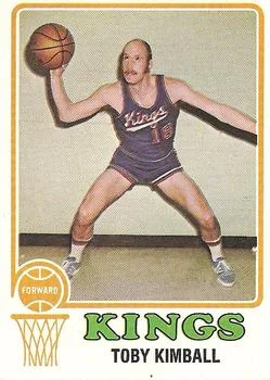 1973-74 Topps Toby Kimball #37 card image