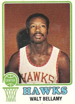 1973-74 Topps Walt Bellamy #46 card image