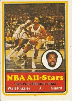 1973-74 Topps Walt Frazier #10 card image
