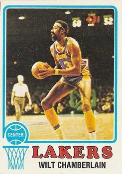 1973-74 Topps Wilt Chamberlain #80 card image