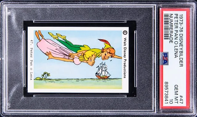 1973-76 Disneybilder Numerade Peter Pan/Lena #47 card image