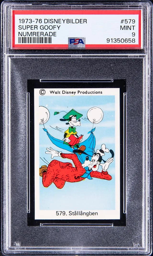 1973-76 Disneybilder Numerade Super Goofy #579 card image