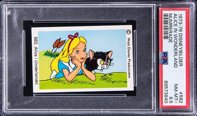 1973-76 DisneyBilder Numrerade Alice in Wonderland #582 card image