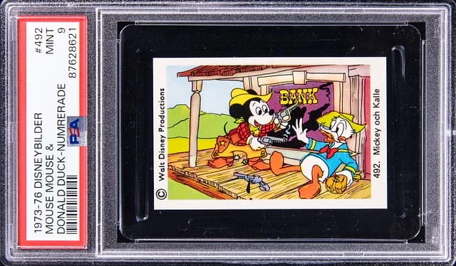 1973-76 DisneyBilder Numrerade Mickey Mouse/Donald Duck #492 card image