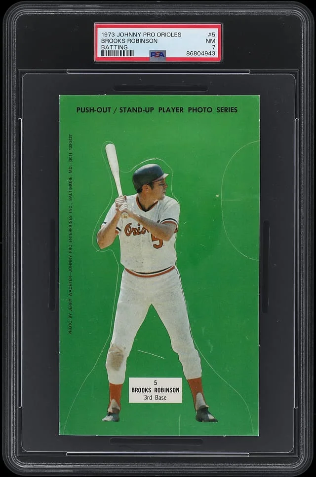 1973 Johnny Pro Orioles Brooks Robinson #5 card image