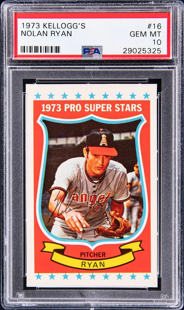 1973 Kellogg's Nolan Ryan #16 card image