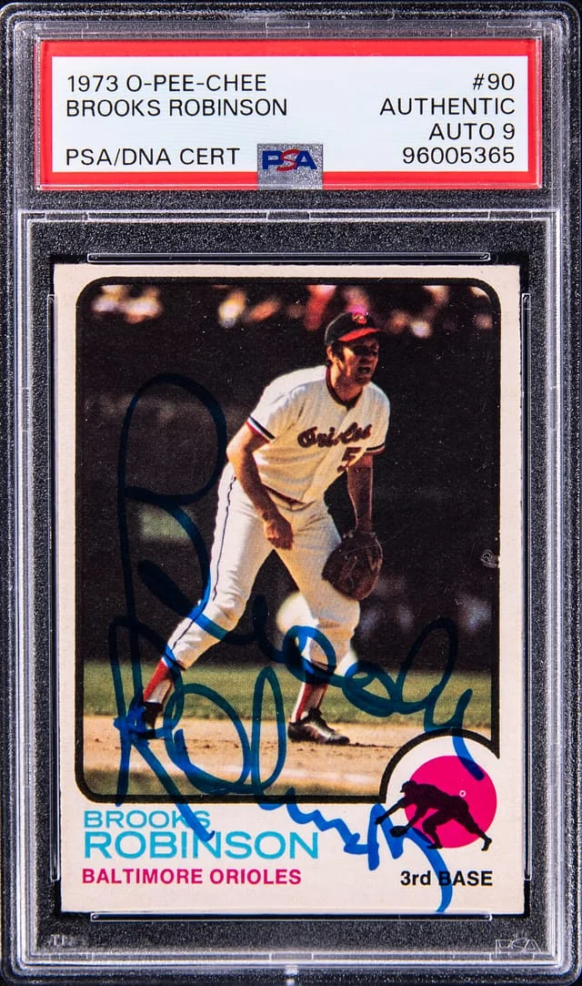 1973 O-Pee-Chee Brooks Robinson #90 card image