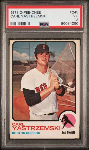1973 O-Pee-Chee Carl Yastrzemski #245 card image