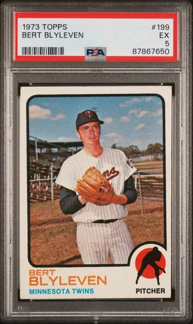 1973 Topps Bert Blyleven #199 card image