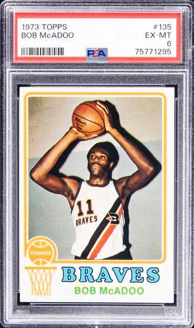 1973 Topps Bob Mcadoo #135 card image