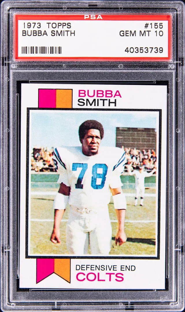 1973 Topps Bubba Smith #155 card image