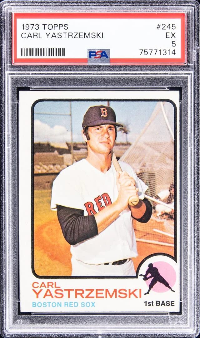 1973 Topps Carl Yastrzemski #245 card image
