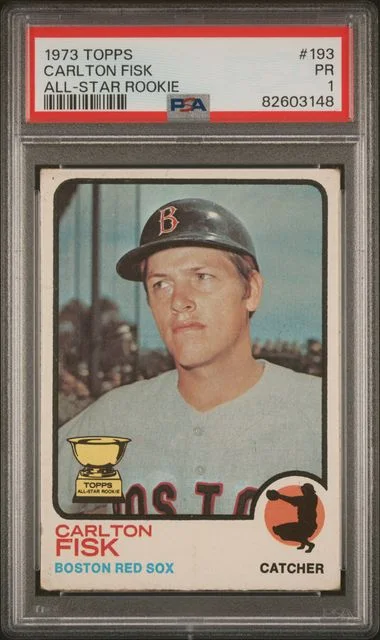 1973 Topps Carlton Fisk All-Star #193 card image