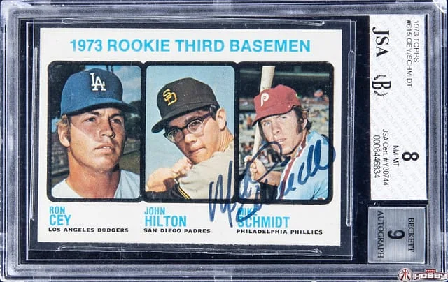 1973 Topps Cey/Hilton/Schmidt #615 card image