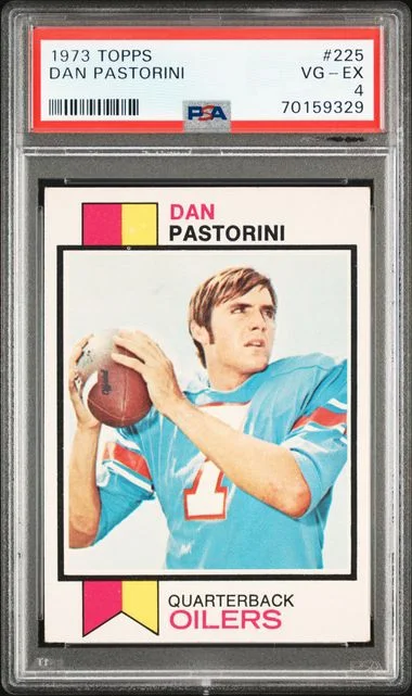 1973 Topps Dan Pastorini #225 card image