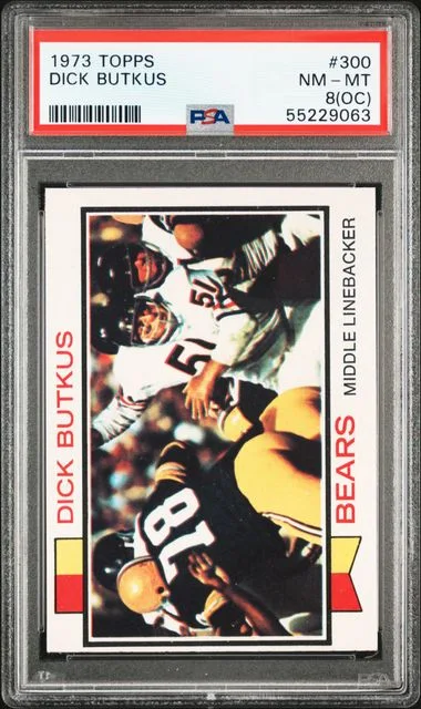 1973 Topps Dick Butkus #300 card image