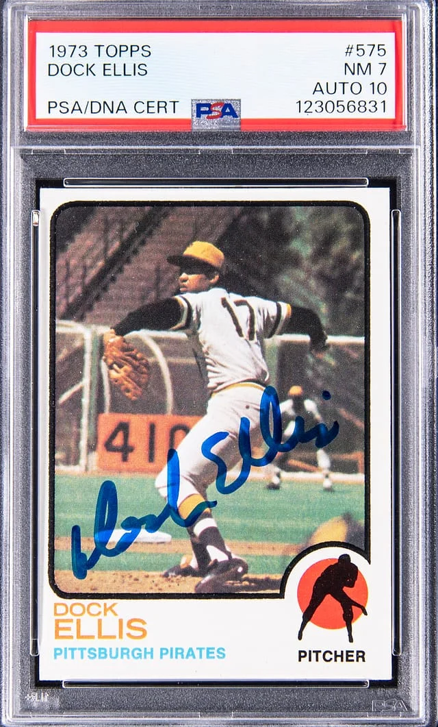1973 Topps Dock Ellis #575 card image