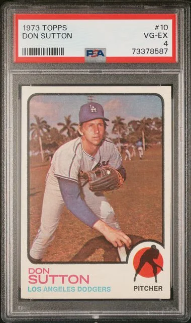 1973 Topps Don Sutton #10 card image