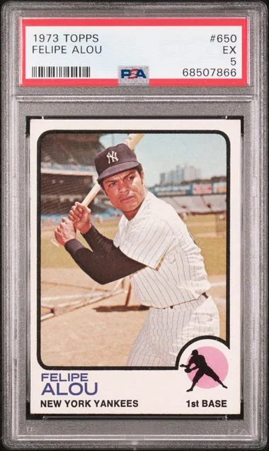 1973 Topps Felipe Alou #650 card image