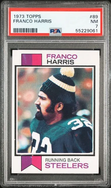1973 Topps Franco Harris #89 card image