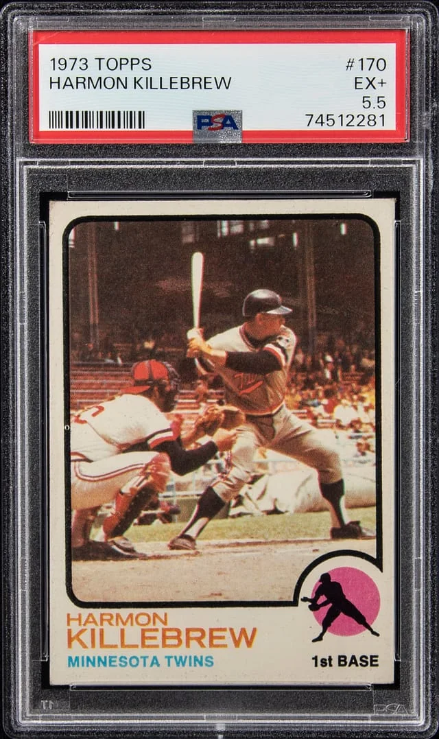 1973 Topps Harmon Killebrew #170 card image