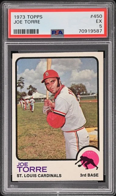 1973 Topps Joe Torre #450 card image