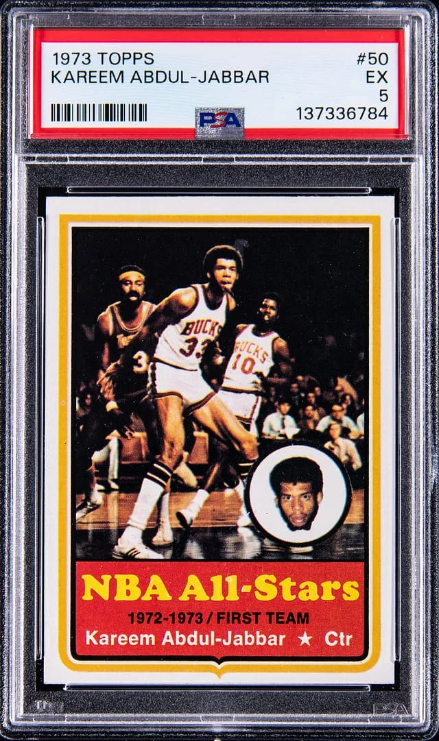 1973 Topps Kareem Abdul-Jabbar #50 card image