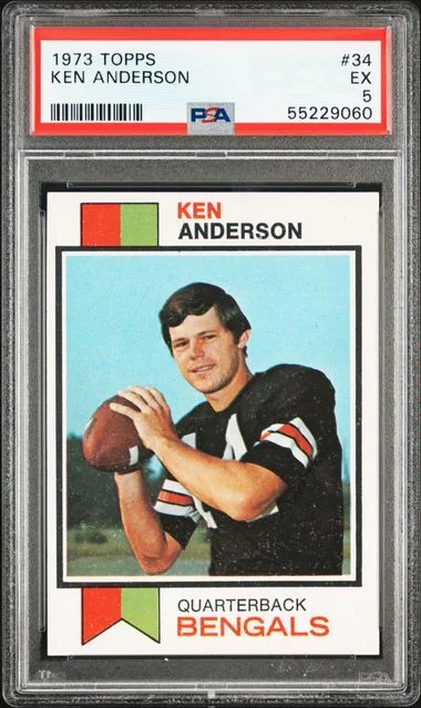 1973 Topps Ken Anderson #34 card image
