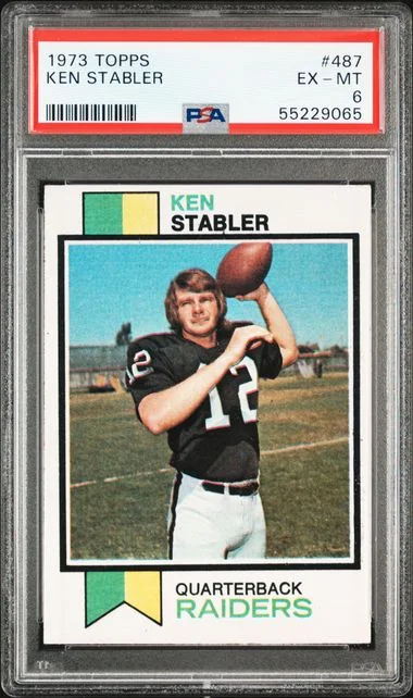 1973 Topps Ken Stabler #487 card image