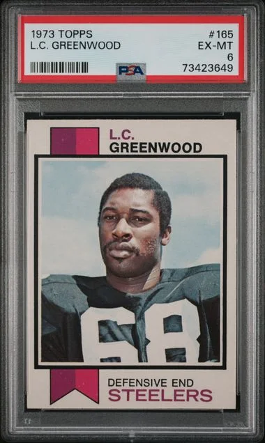 1973 Topps L.C. Greenwood #165 card image