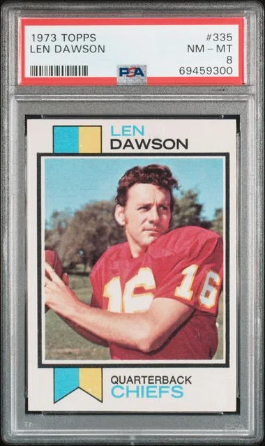 1973 Topps Len Dawson #335 card image