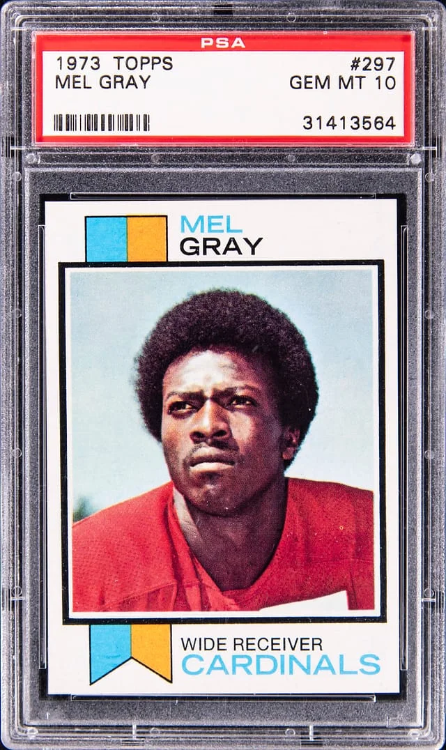 1973 Topps Mel Gray #297 card image